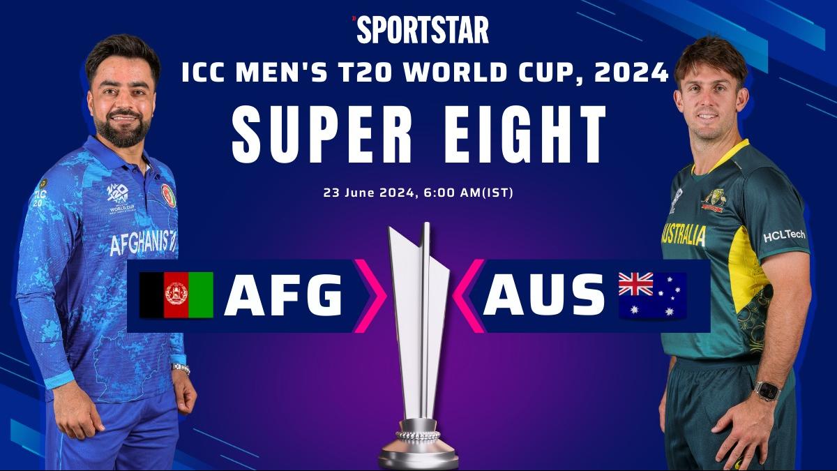 Afghanistan vs Australia Live Score, T20 World Cup 2024 Super 8: AUS eyes spot in semifinal with AFG win